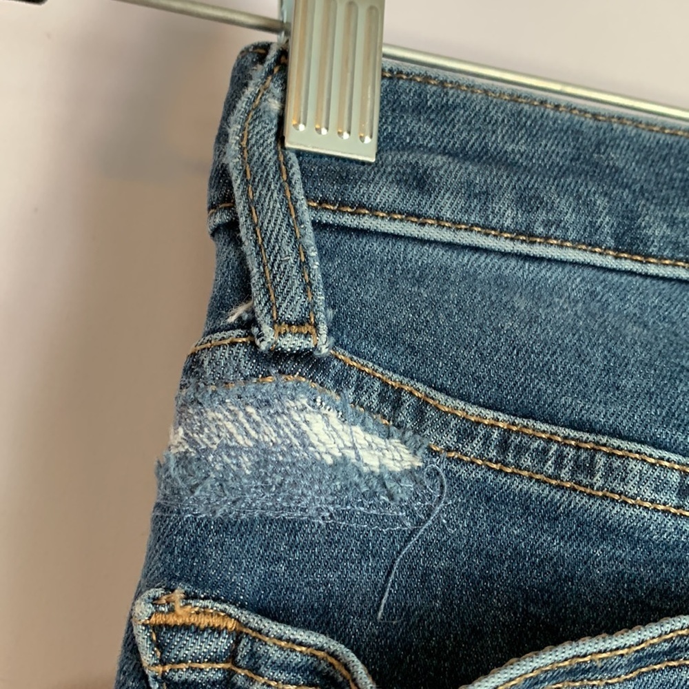 Topshop Blue Jamie Skinny Jeans Size 25 - Picture 9 of 11